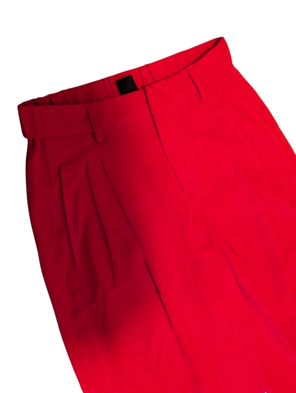 Urban Outfitters,Red Pleated Front Slacks, Size Xs - Picture 3 of 4